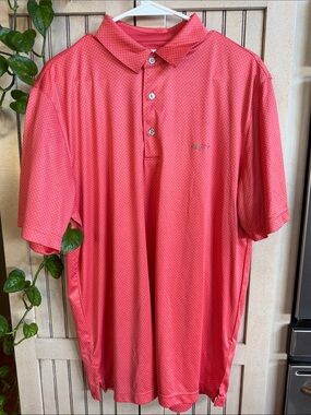 Greg Norman Play Dry Collection Coral Short-Sleeve Polo